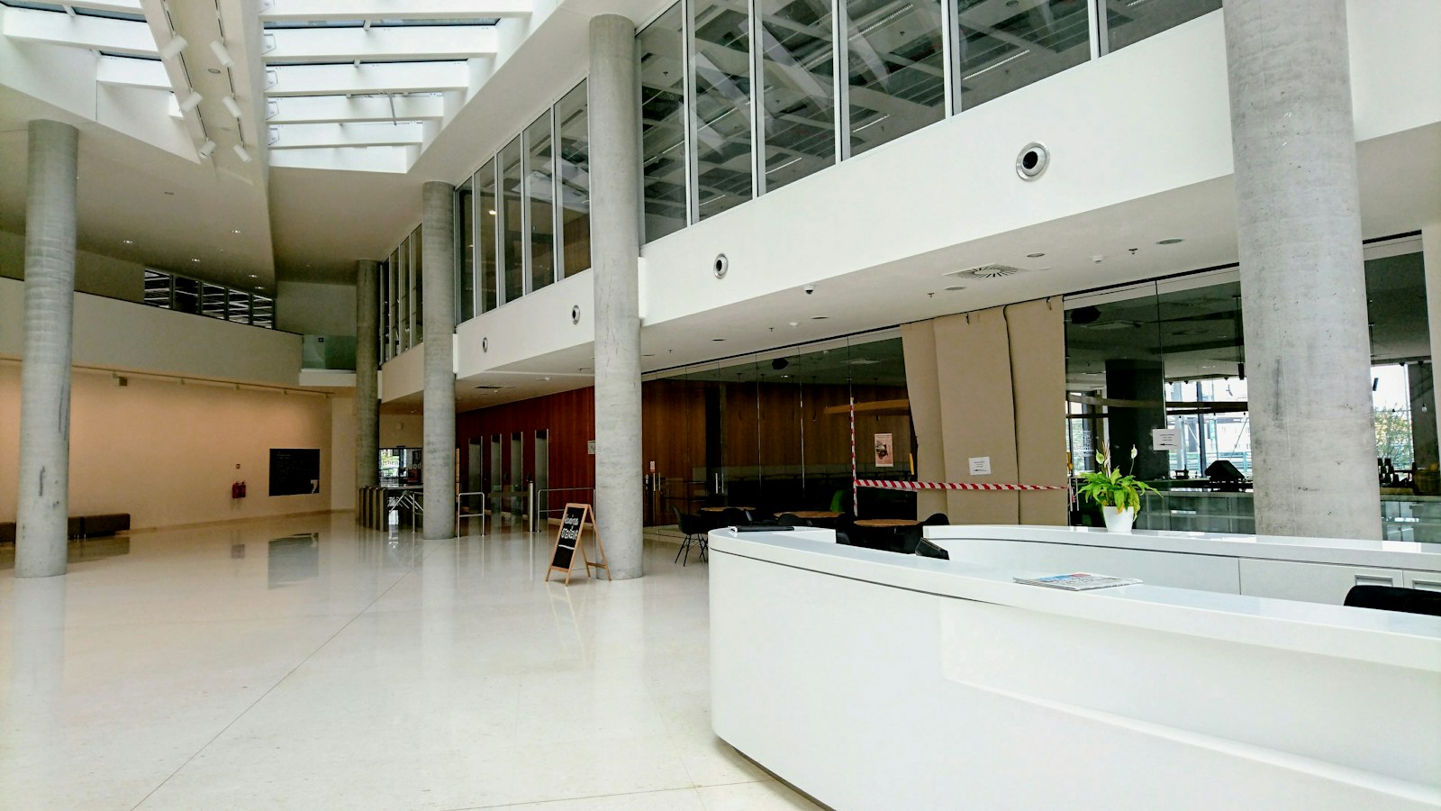 Office building lobby